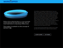 Tablet Screenshot of marketopper.com
